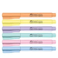 Marca texto faber castell pastel grifpen 1 unidade