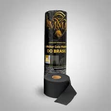 500 Gola Higiênica MMA Preta Descartavel de Pescoço Barbearia Cod 1757