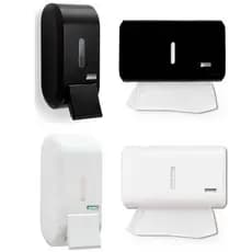 KIT DISPENSER PAPEL TOALHA SABONETEIRA PREMISSE URBAN COMPACTO