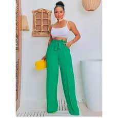 Calça Pantalona de feminina
