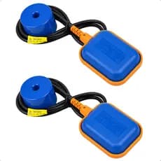 2 Chave Boia Automática Elétrica Margirius Nível D'Água 1,2m Bivolt 15A