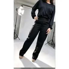 Calça Pantalona 🪡 🩷. tecido elastano de alta qualidade 💥 confortável e estilosa
