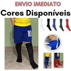 Kit Meião De Futebol Esportivo Infantil e Juvenil Longo 24 ao 36 Esporte