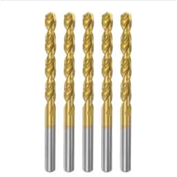 Brocas HSS-TITÂNIO para Metal 10,5 -  Kit 05 peças