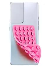 Suporte Adesivo para Capa de Celular com Ventosa de Silicone
