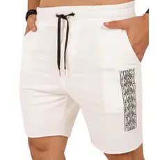 Bermuda de Moletom Masculina Academia Casual Treino