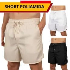 Short Bermuda Masculina Esportivo Social Poliamida