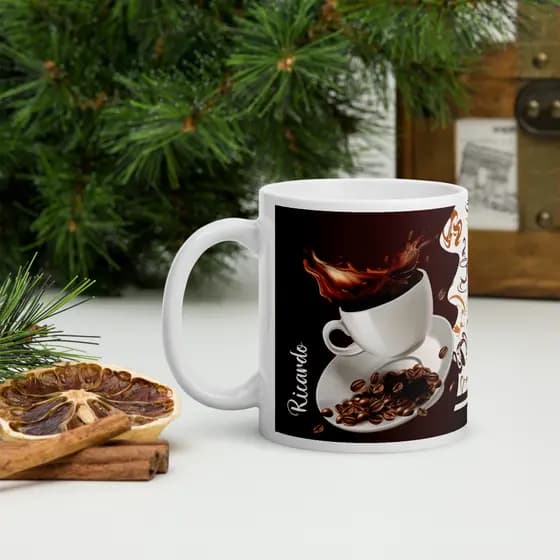 caneca personalizada café chá