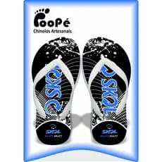kits 12 Chinelos variados Personalizado corporativo #SKQL Beats Draft Estiloso e Confortável, Antiderrapante, Unissex