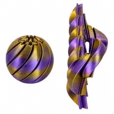 Bola Fidget Anti Stress Infinita 3D | Brinquedo Sensorial Relaxante Desktop Toy