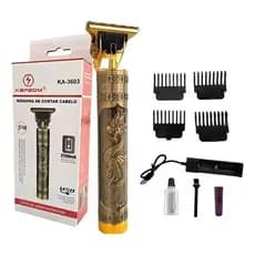 Máquina de Cortar Cabelo máquina de Barbear Barbeador Elétrico Masculino Aparador de Pelos Design Elétrico Profissional