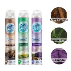 Kit 3 Odorizador Para Ambientes Puro Ar 250ml