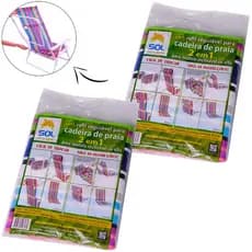 Kit 2 Refil P/Cadeira  Reclinável 2 A 8 Posições
