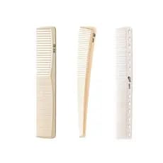 Kit 3 Pentes de Carbono de Corte Profissional Branco