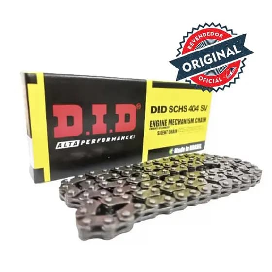 Corrente de Comando DID Original Fazer 150; Crosser Xtz 150; Factor 150 - SCHS0404SV - 96LE