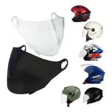 VISEIRA CAPACETE PRO TORK NEW LIBERTY 3 ABERTO