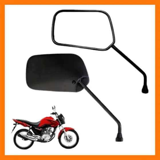 Retrovisor Titan 150 Par Original AWA Preto