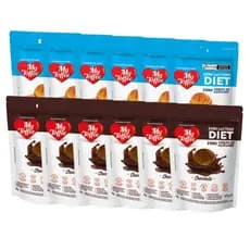Bala Zero Lactose Leite e Chocolate My Toffee 12 Pacotes