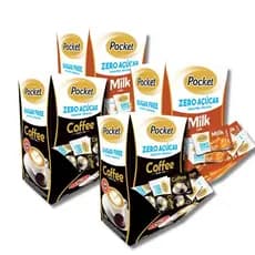 Bala Café e Leite Zero Açúcar Riclan 400Un