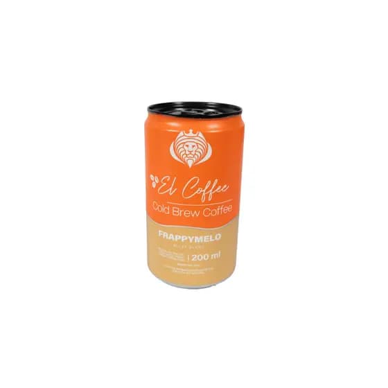 EL Coffee FrappyMelo Cold Brew Café Gelado – Kit com 4 Latas de 200ml