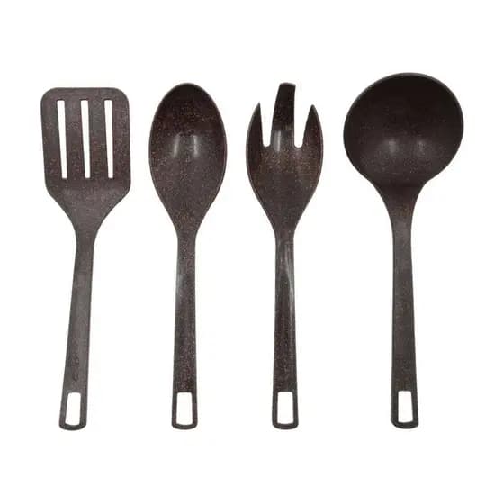 Kit de Cozinha EVO Sustentável – 4 Peças Utensílios Ecológicos para Cozinha