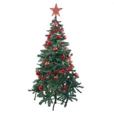 Super Árvore De Natal Verde Luxo 1,50m Com Base Ferro - 380 Galhos