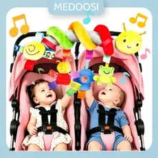 1pcs Baby Mobile Centopeia Espiral Ideal Carrinho Bebê Conforto Berço Com Barulho de Chocalho pode ser lavado