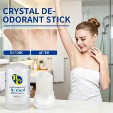 60g/Crystal Deodorant Stick/can be used full body/Unisex/antiperspirant/Natural Aluminum Free Fragrance Free Vegan