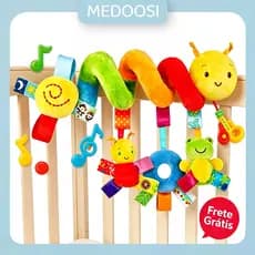 Baby/Newborn Mobile Spiral Centipede Ideal Baby Stroller Comfort Crib With Rattle Noise can be washed