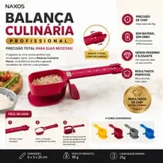Balança Dosadora Culinária Prescisão Profissional 25g Dose Certa Café E Chá