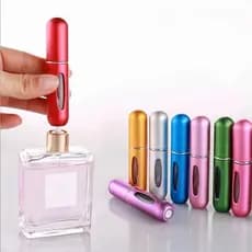 kit3/6/12 Mini Porta Perfume  Portátil em Spray de 5ml Recarregavel  para Viagem