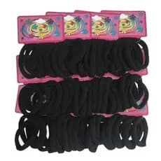 Kit 72 Elástico de Cabelo Feminino Xuxinha Rabicó Para Cabelo