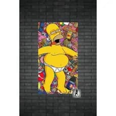 Quadro placa decorativa Homrr 01 20x30   Alta Qualidade 4k