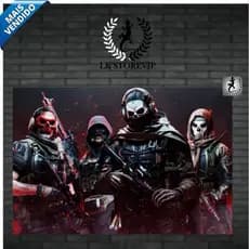 Quadro placa decorativa  Call Of Duty:Modern Warfare 02 20x30 Alta Qualidade 4k