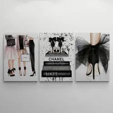 Quadros Decorativo Sala Quarto Mdf salao de beleza 20x30  Alta Resolução Full HD