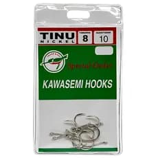 Anzol De Pesca Kawasemi Tinu Nickel - Tamanho 8 - 10 UN