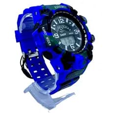 Relógio Masculino DHP Exército Azul 100% Funcional Revenda