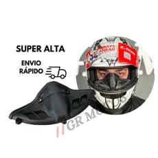 NARIGUEIRA SUPER ALTA CAPACETE LS2 FF358/ NORISK RAZOR/FF302 SOUL(MODELO HJC SPORT)