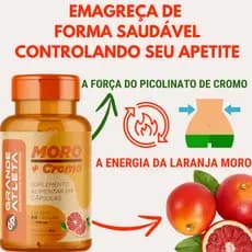 Morosil com Picolinato de Cromo 600mg - 60 Caps - Grande Atleta Suplementos