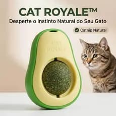 Brinquedo Abacate Para Gatos Com Catnip Interativo Anti Tédio Anti Estresse Cat Royale™