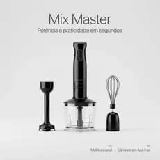 Kit Mixer Processador Batedor 3 Em 1 Aparelho Prático Rápido - Sortido