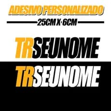 Adesivo Personalizado TR +SEUNOME