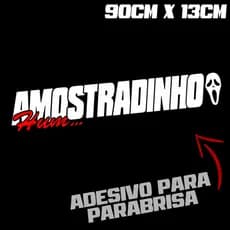 Adesivo Hmm Amostradinho Tiktok para Parabrisa - Carro/Caminhão