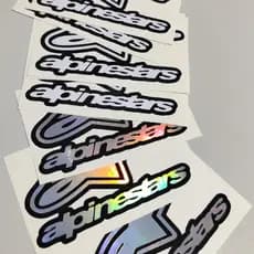Adesivo Alpinestars 10CM para Moto