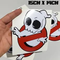 Adesivo Fantasma / Caça Fantasma em Vinil - Não Desbota