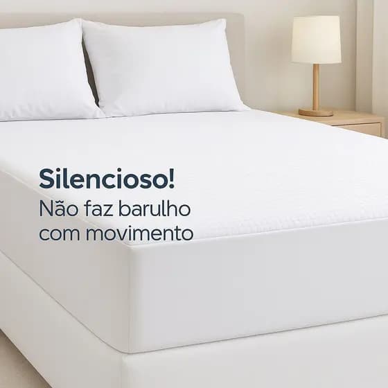 Protetor de Colchão Impermeável Silencioso Jacquar