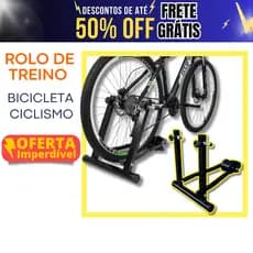 Rolo De Treino Para Ciclismo Mtb Urban Speed Ergométrico Dobrável