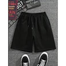 Short Moletom Liso Varias Cores Academia Confortável Treino Premium