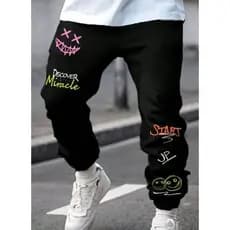Calça Moletom Despojada Los Skatista Softwear Desing Estético Super Estilo