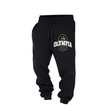 Calça Moletom Olímpia Maromba Unissex Treino Fit Academia Confortável